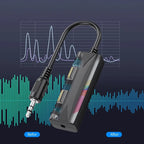AUX Jack Audio Noise Filter for Home Stereo & Car Audio System