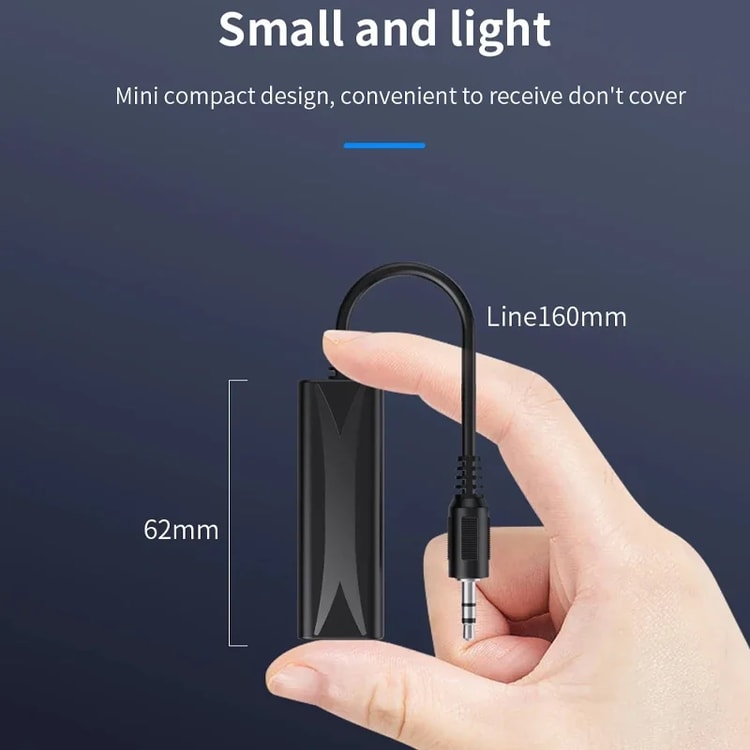 AUX Jack Audio Noise Filter for Home Stereo & Car Audio System