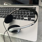 Retro Wired Headphones with Stereo Audio