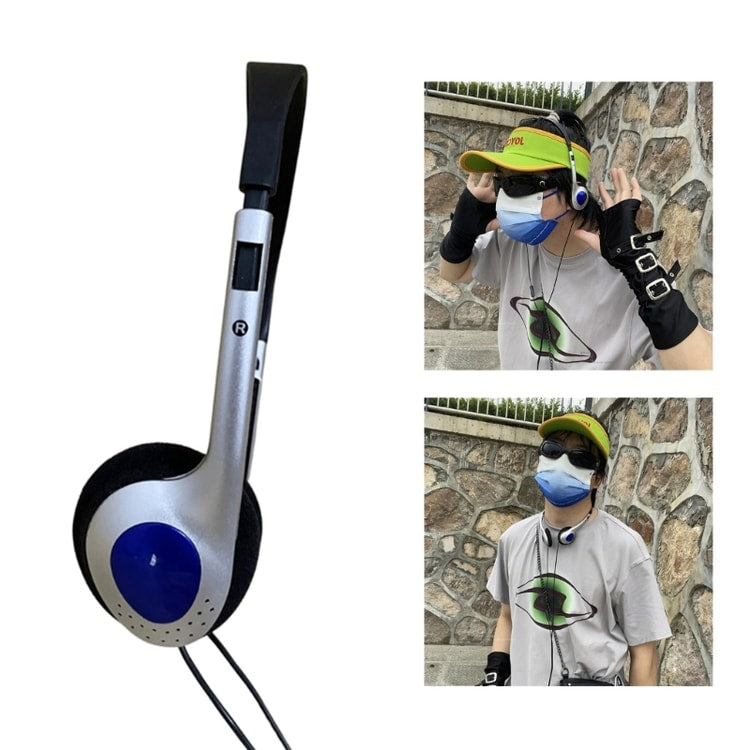 Retro Wired Headphones with Stereo Audio