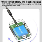 Bluetooth 5.3 Audio Adapter Car Bluetooth Transmitter Receiver AUX Wireless Audio Converter