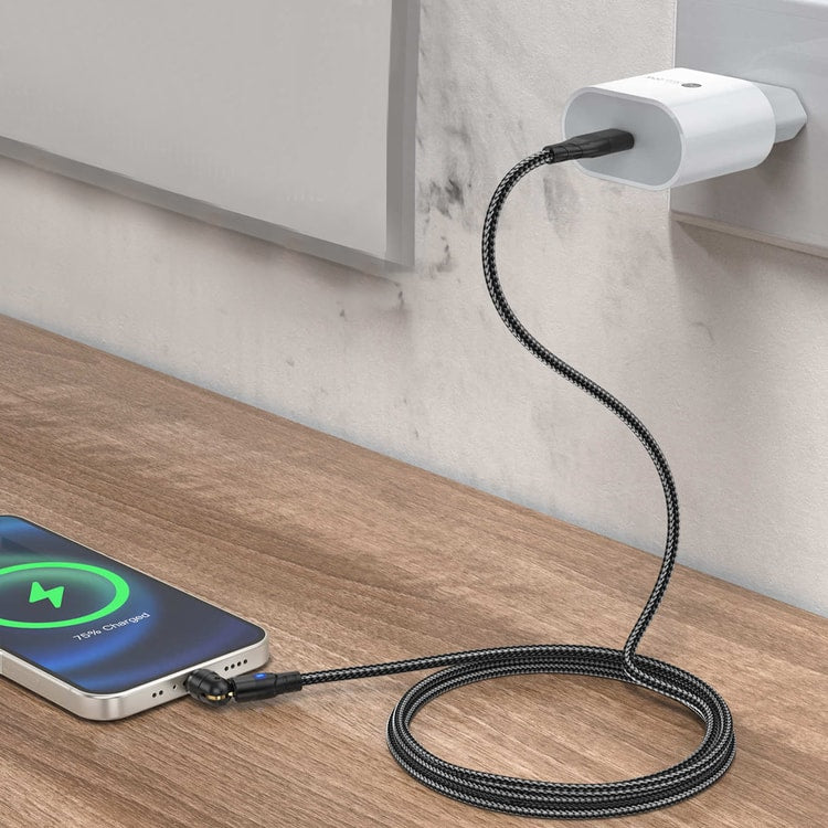 Universal 3-in-1 Interchangeable Magnetic Charging Cable