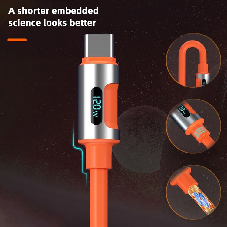 Type C Cable Super Fast Phone Charger USB Quick Charge Data Cord