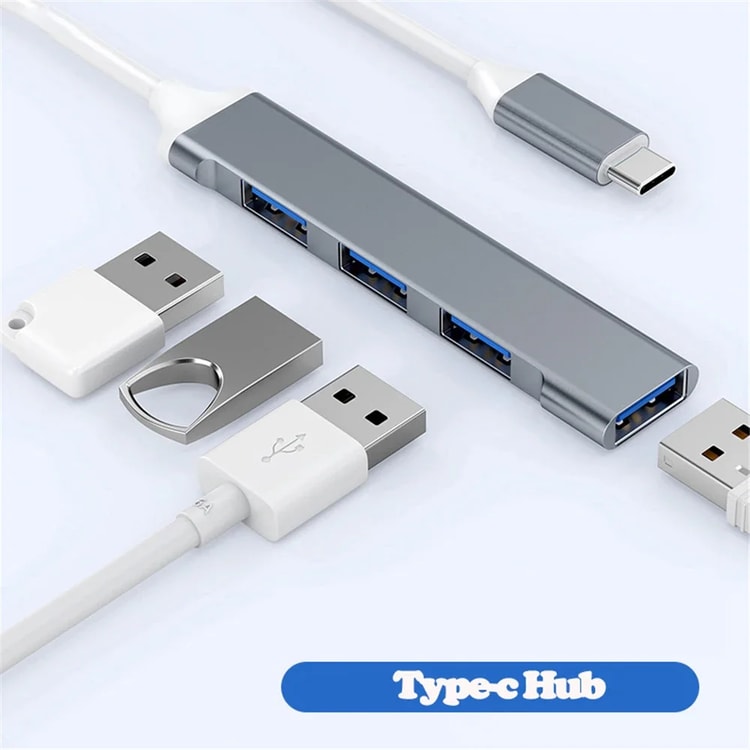 Multiport HUB Type C Splitter, High-Speed Hub for PC Computer Accessories