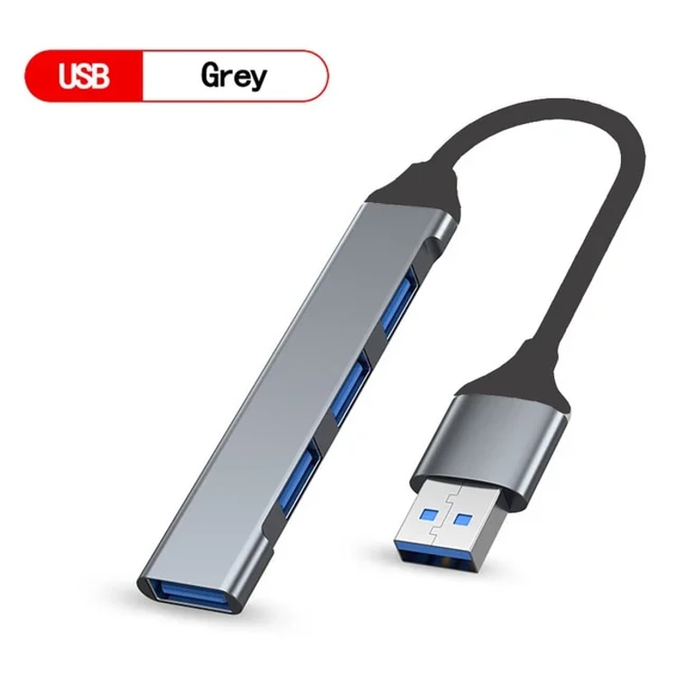 Multiport HUB Type C Splitter, High-Speed Hub for PC Computer Accessories