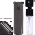 Microfiber Screen Cleaner Spray Bottle, Mobile Phone, Tablet, Computer, Microfiber Cloth Cleaning Wipes
