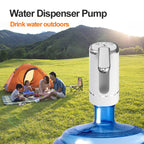 USB Rechargeable Smart Water Pumping Device, Portable Electric Foldable Water Dispenser For Water Bottle