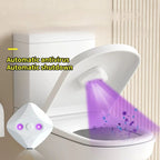 Intelligent Toilet Air Purification Sterilization Lamp | Smart Odor Removal Device with Motion Sensor & Type-C Charging