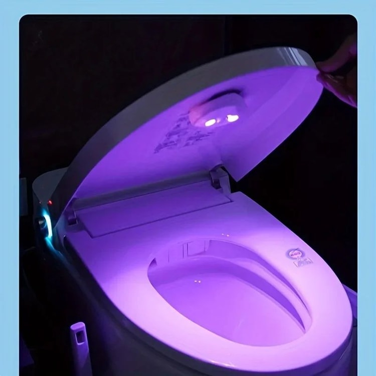 Intelligent Toilet Air Purification Sterilization Lamp | Smart Odor Removal Device with Motion Sensor & Type-C Charging
