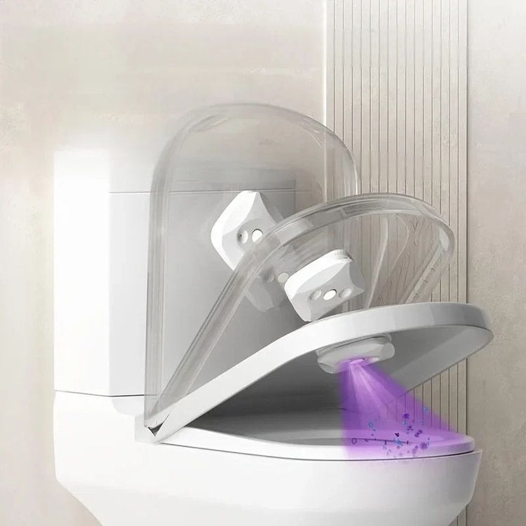 Intelligent Toilet Air Purification Sterilization Lamp | Smart Odor Removal Device with Motion Sensor & Type-C Charging