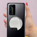 DIY Self-Adhesive Mobile Phone Case Lens Sticker - Portable Makeup Mirror Decal for Smartphones