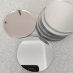 DIY Self-Adhesive Mobile Phone Case Lens Sticker - Portable Makeup Mirror Decal for Smartphones