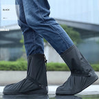 Reusable Waterproof Step-in Shoe Covers - Non-slip Durable Shoe Protectors for Home and Work